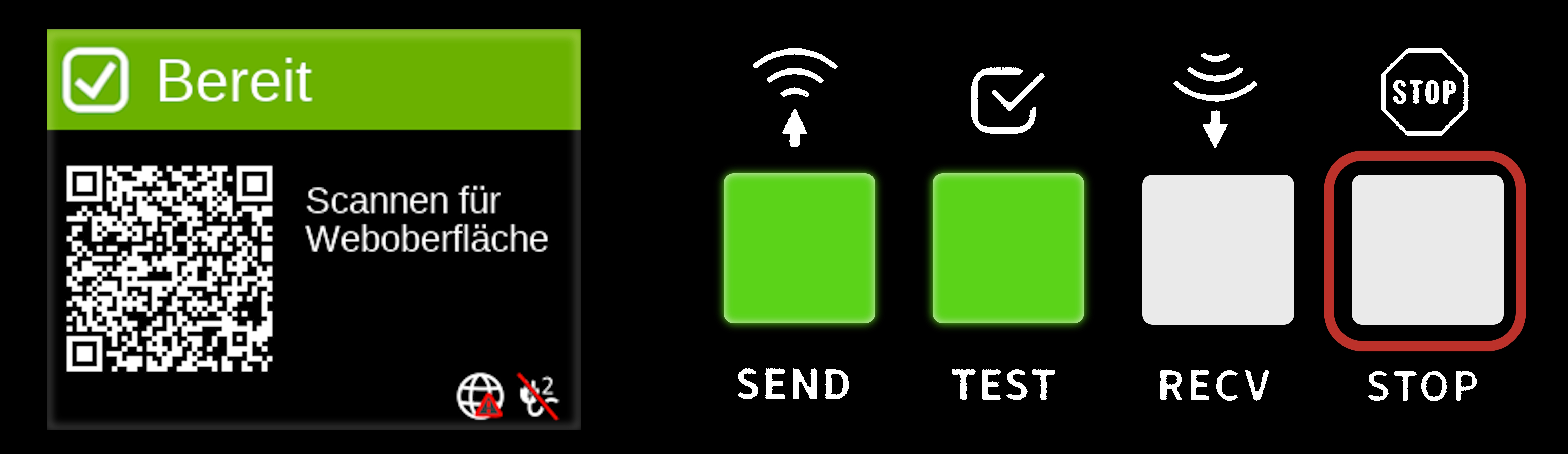 Display kein Netzwerk