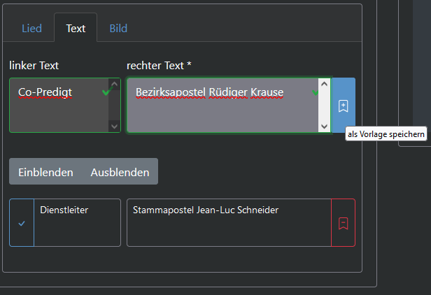 Admin Settings